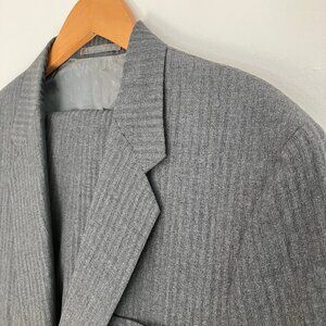 Mens Vintage Gray Suit 38 Made in USA